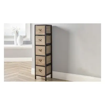 Derwent Five Drawer Storage Chest Unit