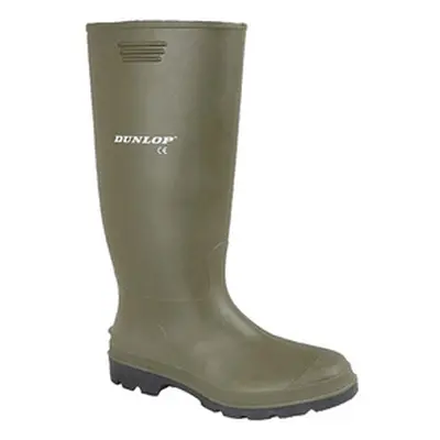 Green Dunlop Pricemastor Contract Wellingtons, UK 7