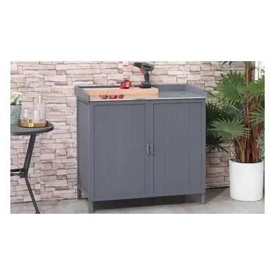 Outsunny Garden Storage Cabinet