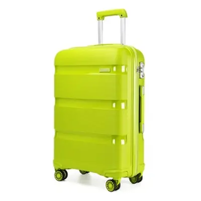 Kono Bright Hard Shell PP Suitcase, 24-Inch