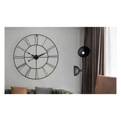 Cut-Out Metal Large Wall Clock