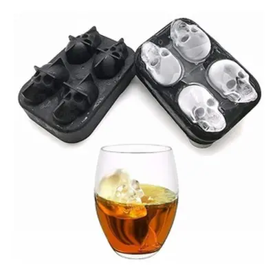 3D Skull Ice Trays, Two