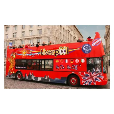 City & Beatles Bus Tour of Liverpool PLUS 48 Hour Hop On Hop Off for 2 Adults