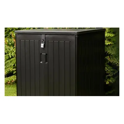 Garden Storage Box,Outdoor Garden Storage Shed 4x6FT Lockable Door with Padlock For Garden Tools