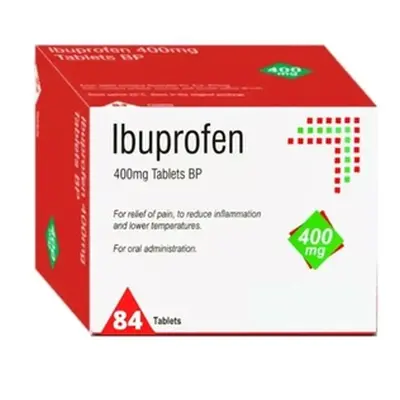 Ibuprofen 400mg 84 Tablets