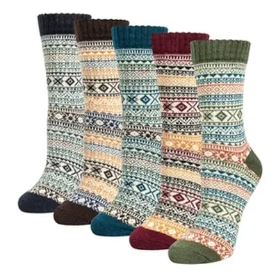 Women'snorwegian wool socks, 10 Pair