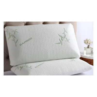 Bamboo Memory Foam Pillows,Two