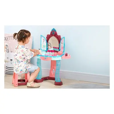 31 Pieces AIYAPLAY Kids Dressing Table Set with Princess Mirror