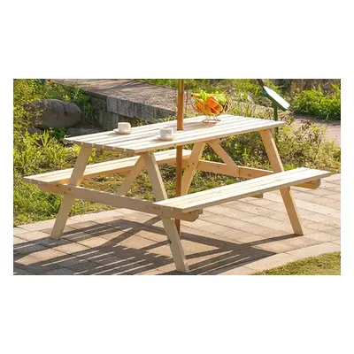 Outsunny Wooden Picnic Table