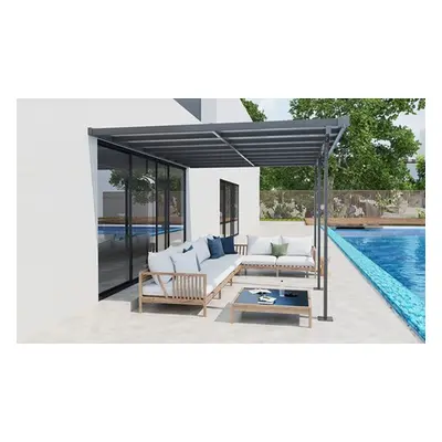 Outsunny Outdoor Patio Wall-Mounted Pergola