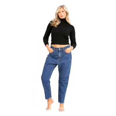 Women'sEX H&M Mom Jeans Relaxed Fit, Size-10 Leg-27