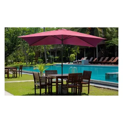 3M Water-Resistant Rectangular Parasol Umbrella