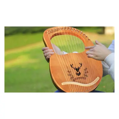 16-Strings Lyre Harp