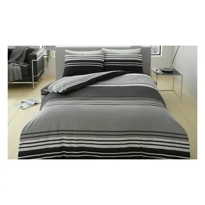 Moxie Duvet Set, Black and White,King