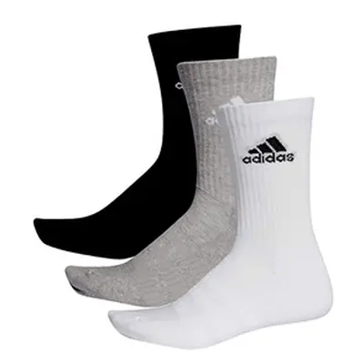 Three Packs of Adidas Cushioned Crew Socks