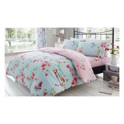 Birdie Blossom Duvet Set, Double,Natural