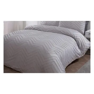 Tufted Wave Duvet Set, King