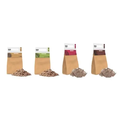 BBQ Wood Fuel, Wood Chips,Cherry Wood,0.7Kg