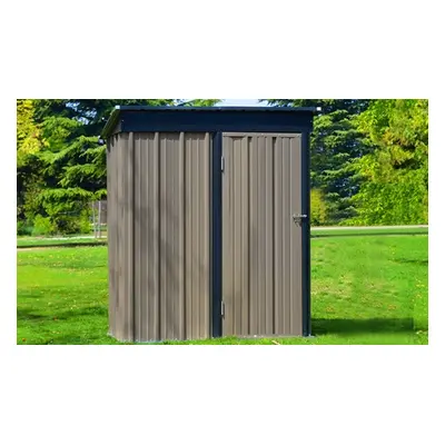 Metal Garden Storage Tool Shed with Lockable Door