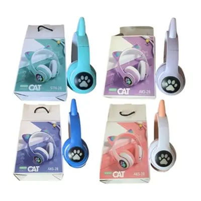 Wireless Bluetooth Headphones Foldable Purple