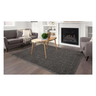 Shimmer Soft Thick Shaggy Rug, 80cm x 150cm,White