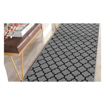 Trellis Gel Mat, 67cm x 120cm,Black Cream