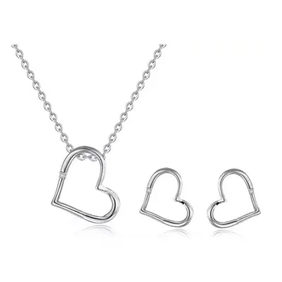 Diamond Pendant and Earrings Set