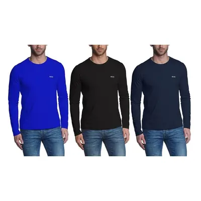 Hugo Boss Long Sleeve T-Shirt, Navy, XLarge