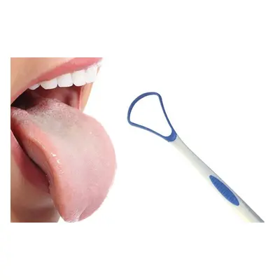 Plastic Tongue Scraper, Nine