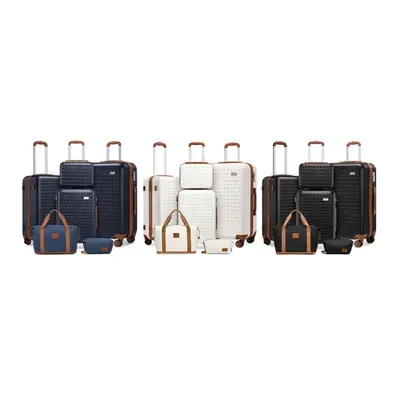 Six-Piece Luggage Set, Navy