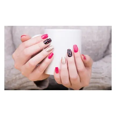 Shellac manicure and pedicure