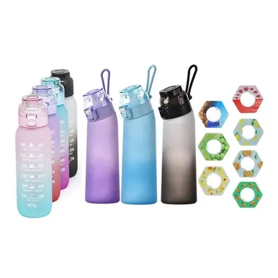 Water Bottles with Seven Fruit Fragrance Rings, Pink-1L