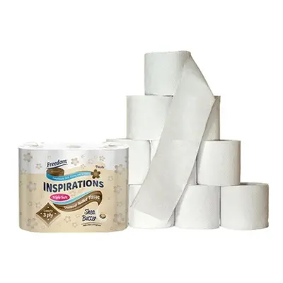 Freedom Bundle 3Ply Toilet Paper and Jumbo Roll Rhino Kitchen Towels, Shea,90