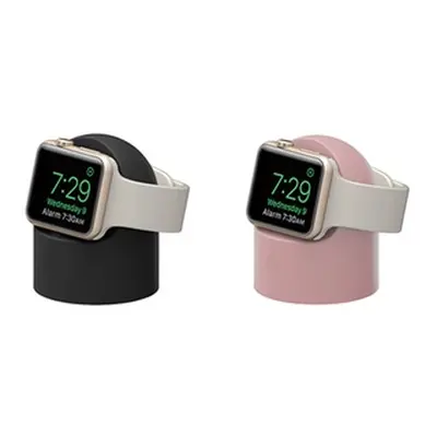 Sleek Apple Watch Charging Stand, Pink,One