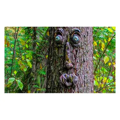 Tree Face Garden Art, Style C