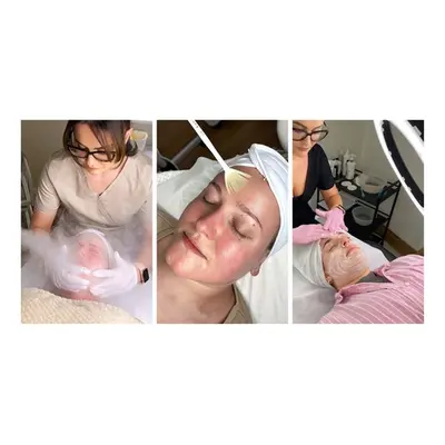 Pack of 3 x Heavenly 9 Step Signature Facial with LED Ice Globe Massage & More