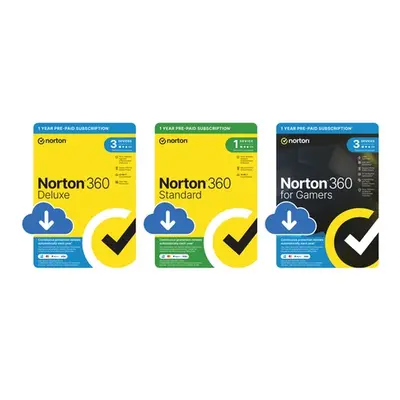 Norton 360 Deluxe 2025 - 3 Devices 1 Year - [Download]