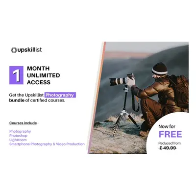 Three-Month Access to a Photography Online Course Bundle