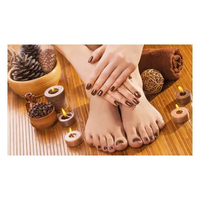 Manicure & Pedicure with Gel Polish