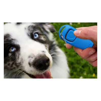 Dog Training Clicker and Whistle, Black,Three