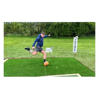 Family footgolf (2 adults and 2 kids)