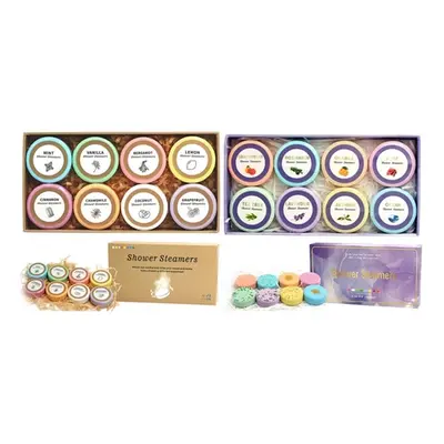 Eight Color Pack Shower Steamers Aromatherapy Gifts, Style A