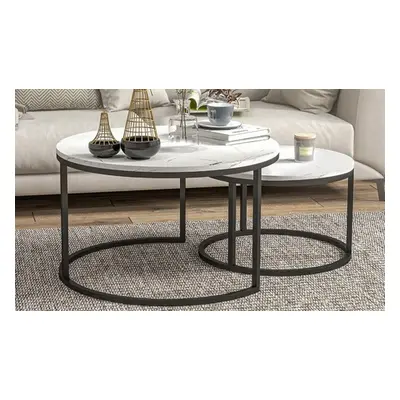 HOMCOM Round Coffee Tables