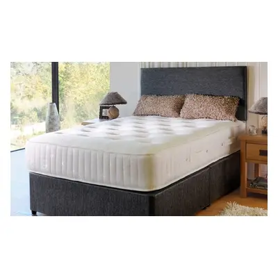 Floral Double-Knit Memory Foam Mattress, Single