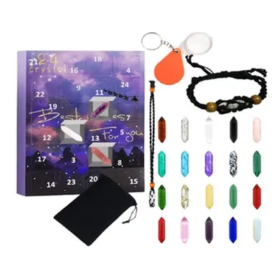 Natural Crystals and Healing Stones Kit Advent Calendar