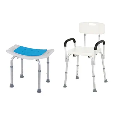 HomCom Bath Shower Stool selection, Bath Chair Style 2