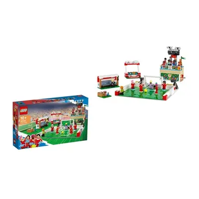 LEGO Icons of Play an Engaging Soccer Field Building Set