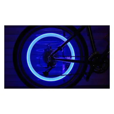 Two or Four LED Valves for Bikes or Motorcycles, Blue,Four