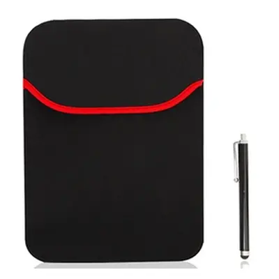 GVC 10 inch Universal Black Neoprene Protective Cover for Tablet with Stylus Pen