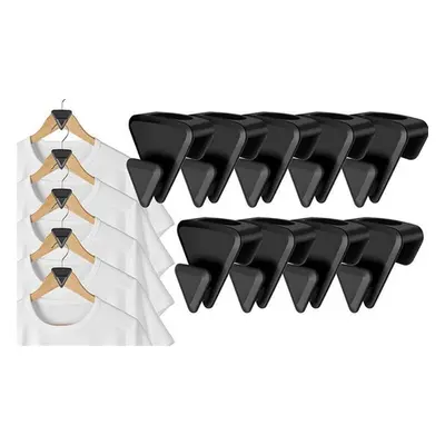 12-Piece Triangle Clothes Hanger Connector Hooks